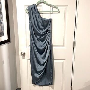 Worn Once - Elliatt Formal Cassini One Shoulder Blue Dress